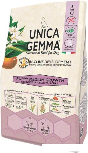 Сухой корм для собак Unica Gemma Puppy Medium Growth 2 кг - фото 1 - id-p224867879