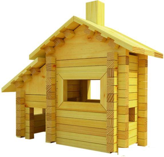 Сборная модель Лесовичок Разборный домик №1 - фото 4 - id-p224965758