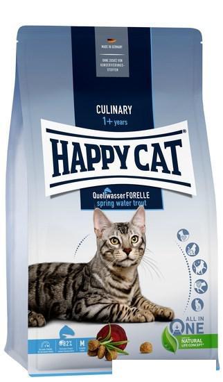 Сухой корм для кошек Happy Cat Culinary Quellwasser-Forelle Речная форель 10 кг - фото 1 - id-p224842513