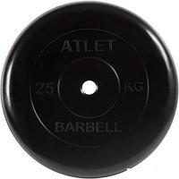 Диск MB Barbell Атлет 31 мм (1x25 кг)