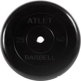Диск MB Barbell Атлет 31 мм (1x25 кг)