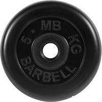 Диск MB Barbell Стандарт 31 мм (1x5 кг, черный)