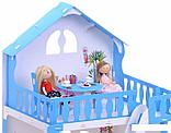 Кукольный домик Krasatoys Дом Марина с мебелью 000266 (белый/голубой), фото 6