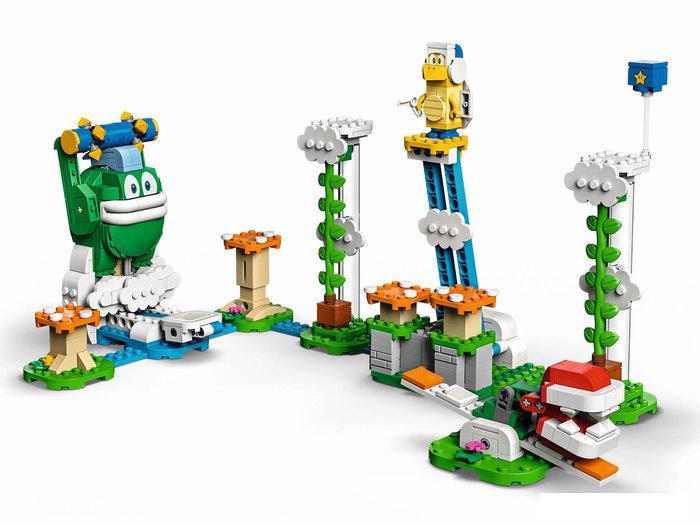 Конструктор LEGO Super Mario 71409 Дополнительный набор Испытание Огромного Спайка в облаках - фото 2 - id-p224842562