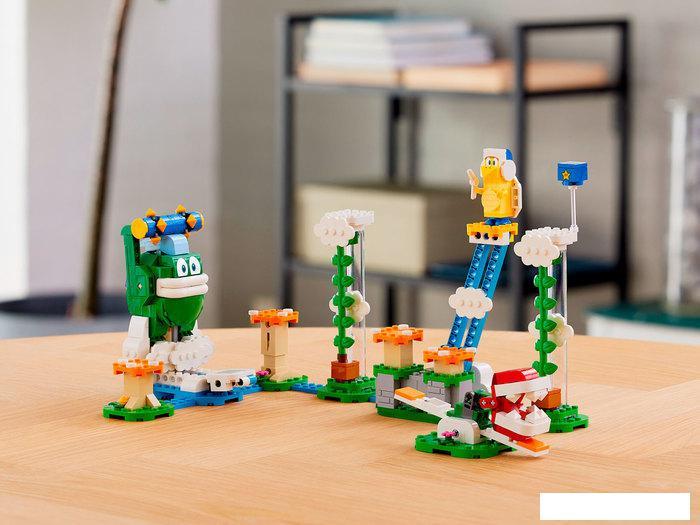 Конструктор LEGO Super Mario 71409 Дополнительный набор Испытание Огромного Спайка в облаках - фото 5 - id-p224842562