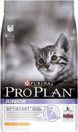 Сухой корм для кошек Pro Plan Junior Chicken & Rice 10 кг - фото 1 - id-p224842585