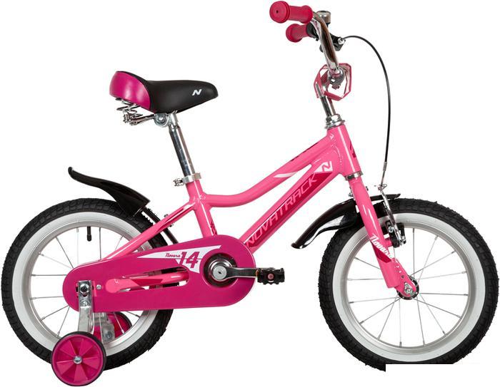 Детский велосипед Novatrack Novara 14 2022 145ANOVARA.PN22 (розовый) - фото 1 - id-p224965877