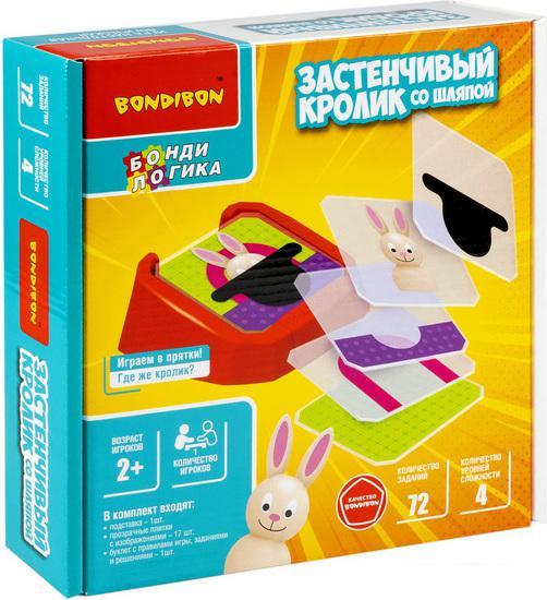 Настольная игра Bondibon БондиЛогика Застенчивый кролик со шляпой ВВ5086 - фото 1 - id-p224869053