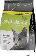 Сухой корм для кошек Probalance Sensitive с чувствительным пищеварением Курица и рис 10 кг