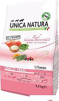 Сухой корм для собак Unica Natura Unico Maxi с лососем, рисом и горохом 2.5 кг