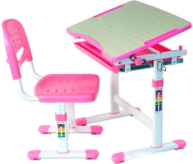 Парта Fun Desk Piccolino (розовый) [211461] - фото 2 - id-p224965896