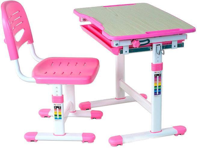 Парта Fun Desk Piccolino (розовый) [211461] - фото 4 - id-p224965896