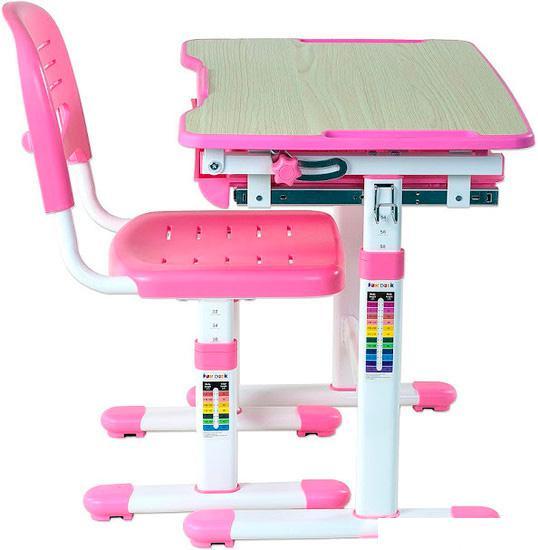 Парта Fun Desk Piccolino (розовый) [211461] - фото 6 - id-p224965896