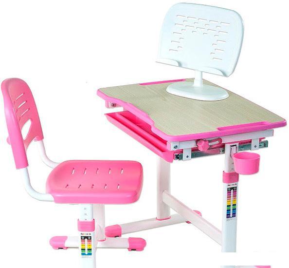 Парта Fun Desk Piccolino (розовый) [211461] - фото 8 - id-p224965896