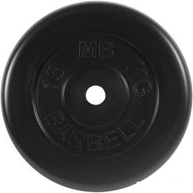 Диск MB Barbell Стандарт 26 мм (1x15 кг)