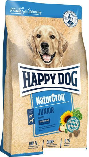Сухой корм для собак Happy Dog NaturCroq Junior 15 кг - фото 1 - id-p224844789