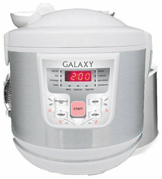 GALAXY GL 2641 мультиварка 5л белая - фото 2 - id-p224967338