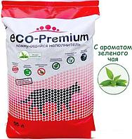 Наполнитель для туалета Eco-Premium с ароматом зеленого чая 55 л