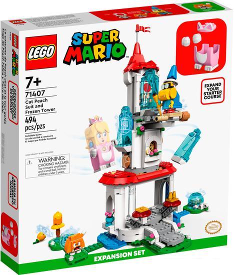 Конструктор LEGO Super Mario 71407 Наряд Пич-кошки и Ледяная башня - фото 1 - id-p224842718