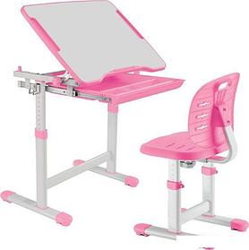 Парта Fun Desk Piccolino III (розовый)