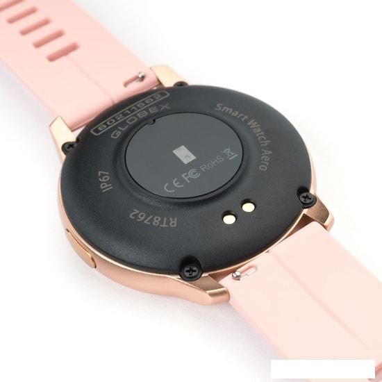 Умные часы Globex Aero V60 (розовый) - фото 3 - id-p224966010