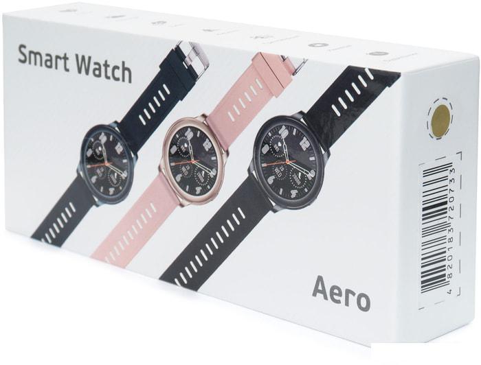 Умные часы Globex Aero V60 (розовый) - фото 6 - id-p224966010