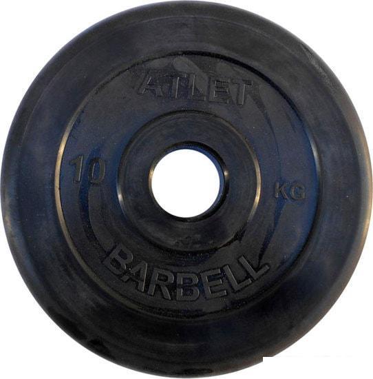 Диск MB Barbell диск 10 кг 51 мм - фото 1 - id-p224844902