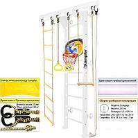 Шведская стенка (лестница) Kampfer Wooden Ladder Wall Basketball Shield (стандарт, жемчужный/белый)