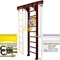 Шведская стенка (лестница) Kampfer Wooden Ladder Wall Basketball Shield (стандарт, шоколадн./белый)