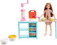 Кукла Barbie Breakfast Playset with Stacie Doll FRH74