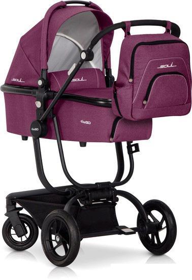 Детская коляска EasyGo Soul (2 в 1, purple) - фото 1 - id-p224966089