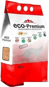 Наполнитель для туалета Eco-Premium с ароматом персика 20 л