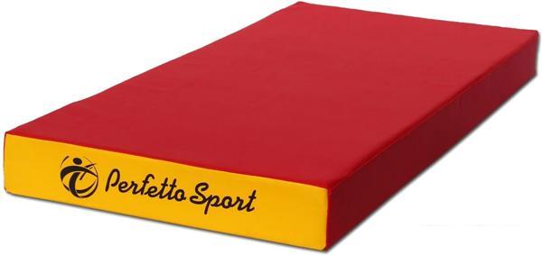 Cпортивный мат Perfetto Sport №9 150x100x10 (красный/желтый) - фото 1 - id-p224869317