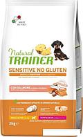 Сухой корм для собак Trainer Sensitive No Gluten Mini Puppy&Junior with Salmon (для щенков мелких пород с