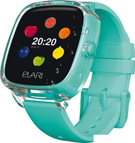Умные часы Elari Kidphone Fresh (бирюзовый) - фото 1 - id-p224966152