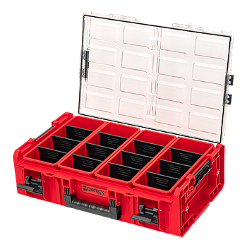 Органайзер Qbrick System ONE Organizer 2XL 2.0 RED Ultra HD Custom + 2x ONE Connect Adapter, красный