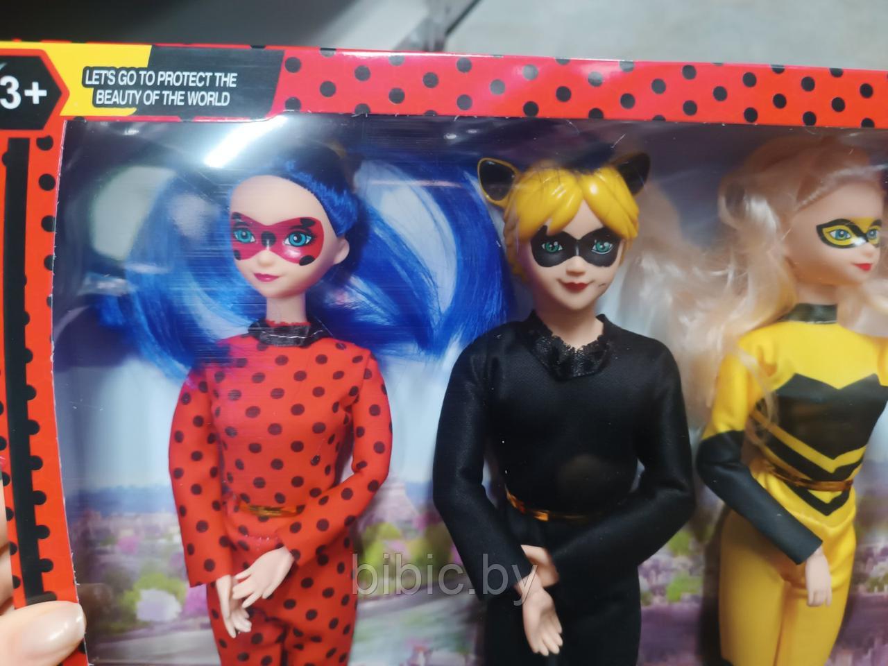 Детский набор Леди Баг и супер кот из 4-х кукол для девочек - фото 3 - id-p225062381