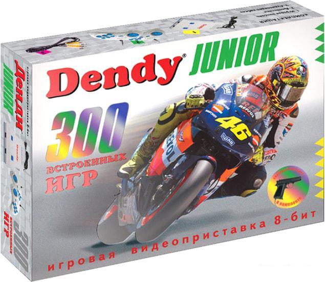 Игровая приставка Dendy Dendy Junior (300 игр + световой пистолет) - фото 1 - id-p224852543