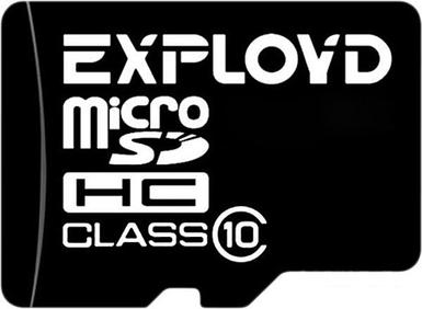 Карта памяти Exployd microSDHC (Class 10) 32GB [EX032GCSDHС10-W/A-AD]