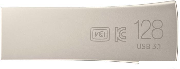 USB Flash Samsung BAR Plus 128GB (серебристый) - фото 6 - id-p225003518