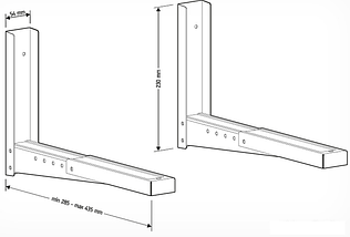 Кронштейн Holder MWS-2002 (белый), фото 3