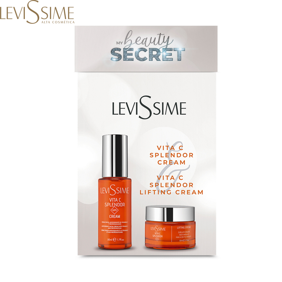 Набор LeviSsime Vita C Splendor Лифтинг для лица и шеи