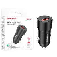 Автомобильное зарядное устройство BOROFONE BZ19A, 1USB, 18W