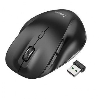 Мышь беспроводная Hoco GM24 (2,4G + Bluetooth) цвет: черный - фото 2 - id-p225062591