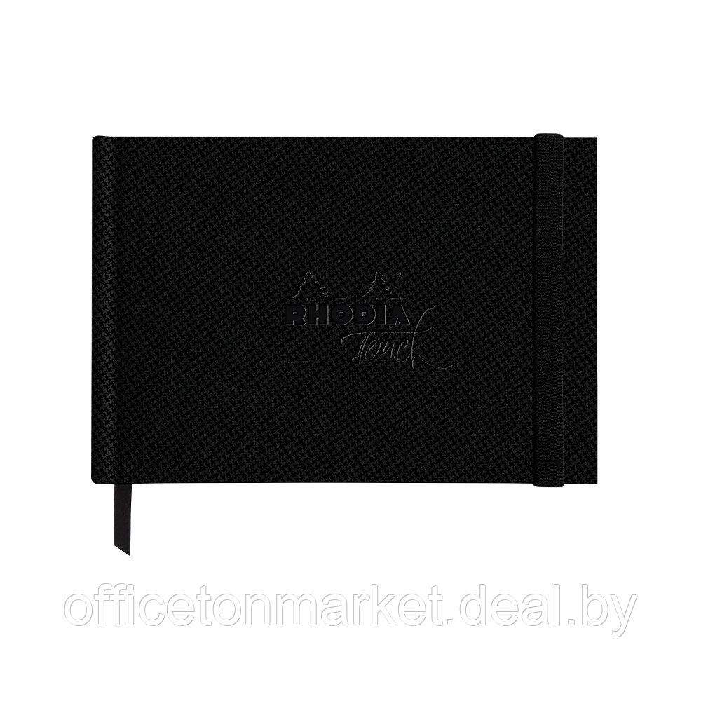 Скетчбук "Rhodia Touch", 300 г/м2, 14.8x10.5 см, 20 листов, черный - фото 1 - id-p225062920