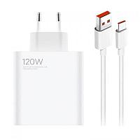 Зарядное устройство (USB блок Type-A, с кабелем Type-C) Xiaomi Mi 120W Charging Combo (MDY-13-EH) (5