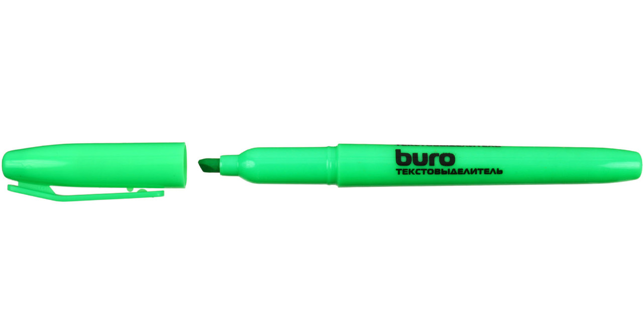 Набор маркеров-текстовыделителей Buro 4 цвета