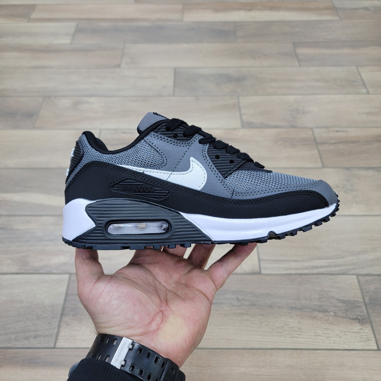 Кроссовки Nike Air Max 90 Iron Grey - фото 2 - id-p164596741