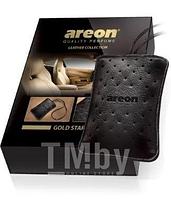 Ароматизатор LEATHER COLLECTION Gold Star кожанный мешочек AREON ARE-ALC01