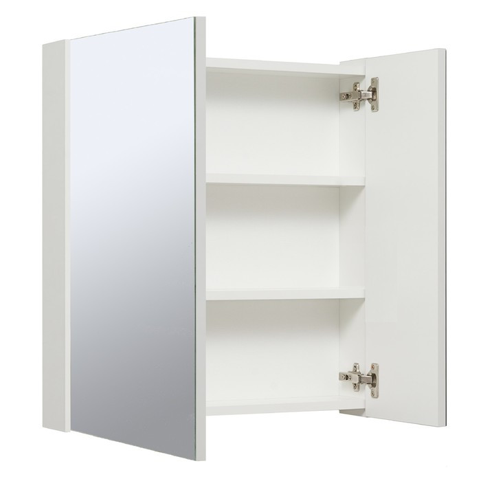 Зеркало-шкаф для ванной комнаты "Лада 60" белый, 12 х 60 х 65 см - фото 2 - id-p225063730